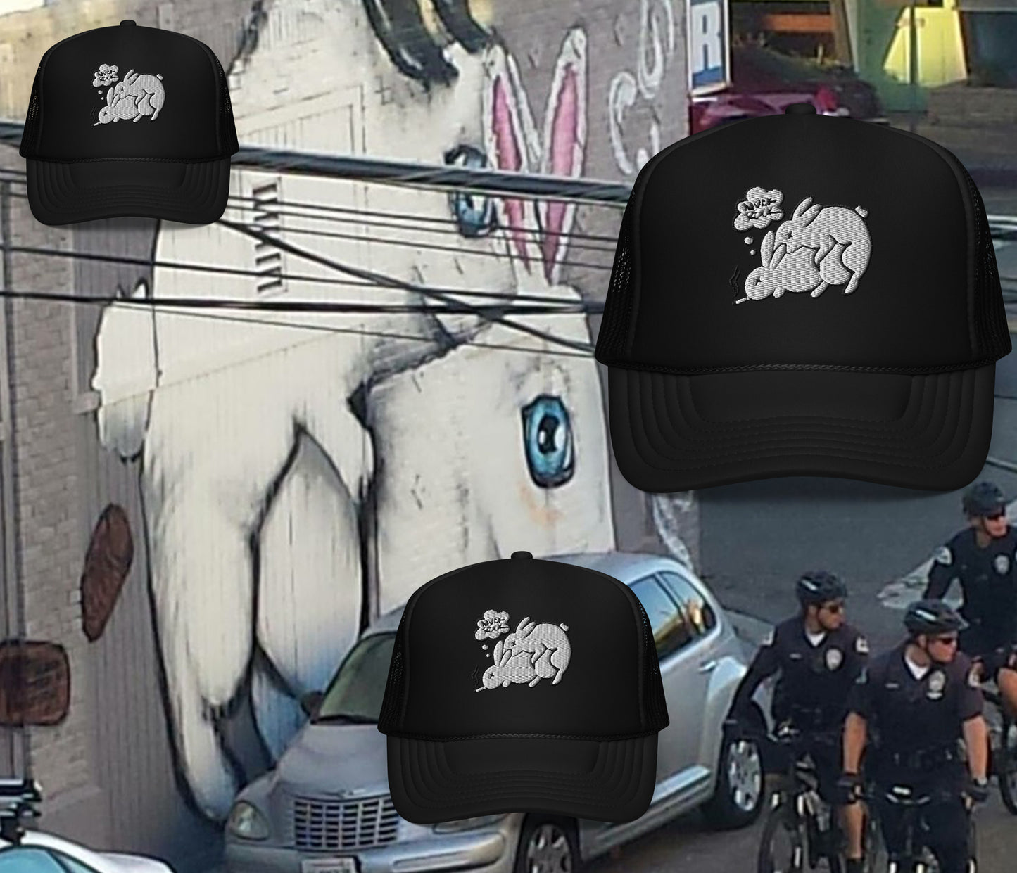 Muckbunnies Trucker Hat